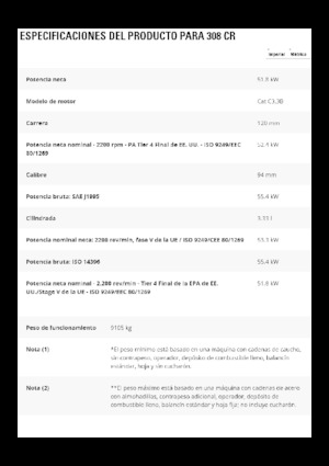 Bageri gusjeničari Caterpillar 308CR