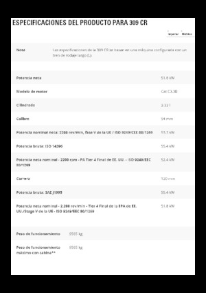 Bageri gusjeničari Caterpillar 309 CR