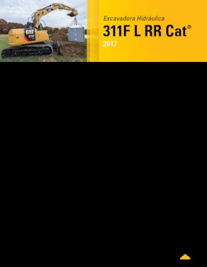 Bageri gusjeničari Caterpillar 311 F L RR