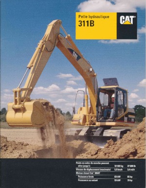 Bageri gusjeničari Caterpillar 311B