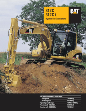 Bageri gusjeničari Caterpillar 312C L
