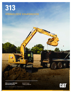 Bageri gusjeničari Caterpillar 313