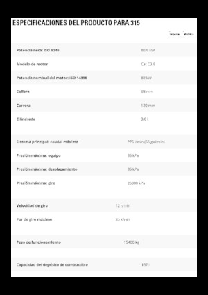 Bageri gusjeničari Caterpillar 315