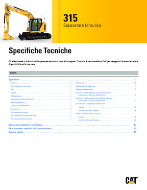 Bageri gusjeničari Caterpillar 315