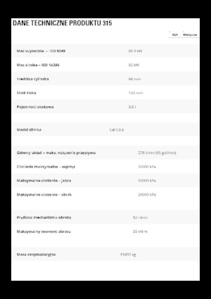 Bageri gusjeničari Caterpillar 315