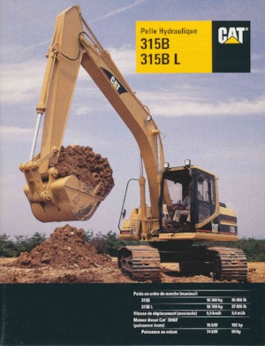 Bageri gusjeničari Caterpillar 315B