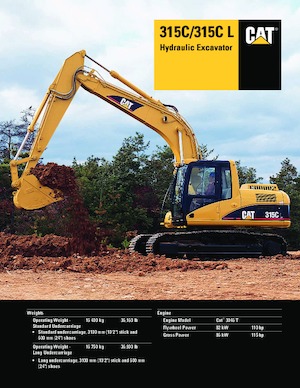 Bageri gusjeničari Caterpillar 315C