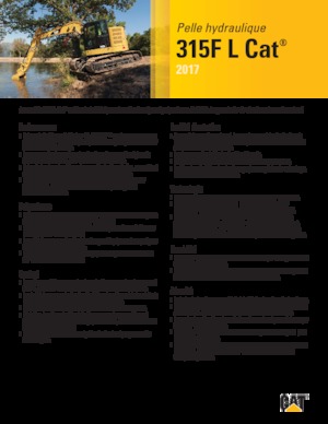 Bageri gusjeničari Caterpillar 315F L