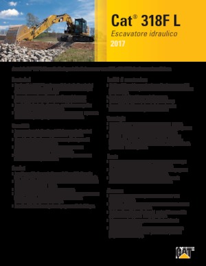 Bageri gusjeničari Caterpillar 318F L