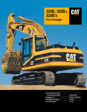 Bageri gusjeničari Caterpillar 320 B L