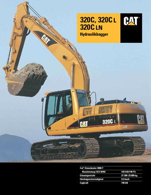 Bageri gusjeničari Caterpillar 320 C L