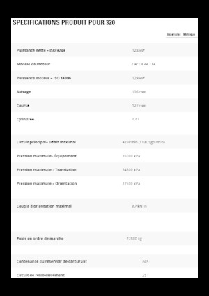 Bageri gusjeničari Caterpillar 320