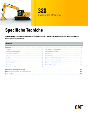 Bageri gusjeničari Caterpillar 320