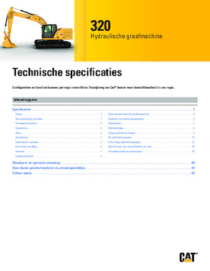 Bageri gusjeničari Caterpillar 320