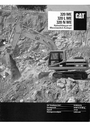 Bageri gusjeničari Caterpillar 320 L