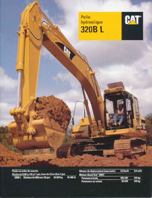 Bageri gusjeničari Caterpillar 320B