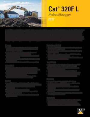 Bageri gusjeničari Caterpillar 320F L
