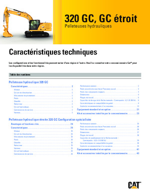 Bageri gusjeničari Caterpillar 320GC