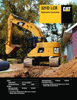 Bageri gusjeničari Caterpillar 321D
