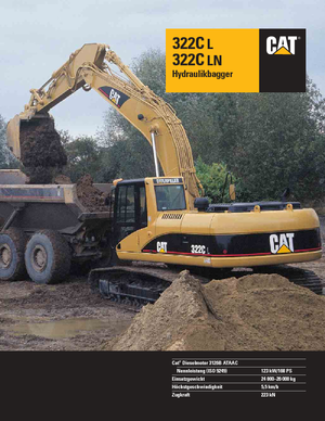 Bageri gusjeničari Caterpillar 322 CLN