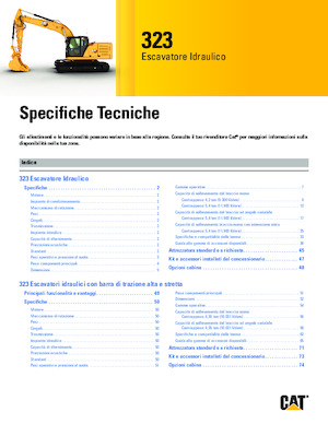 Bageri gusjeničari Caterpillar 323