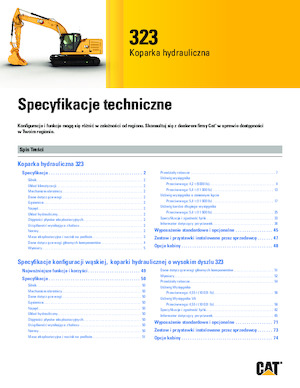 Bageri gusjeničari Caterpillar 323