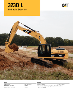 Bageri gusjeničari Caterpillar 323D L