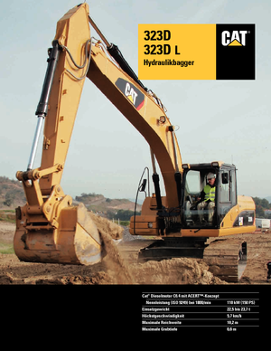 Bageri gusjeničari Caterpillar 323D L