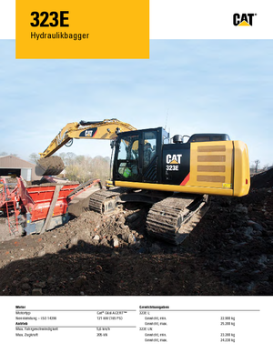 Bageri gusjeničari Caterpillar 323E L