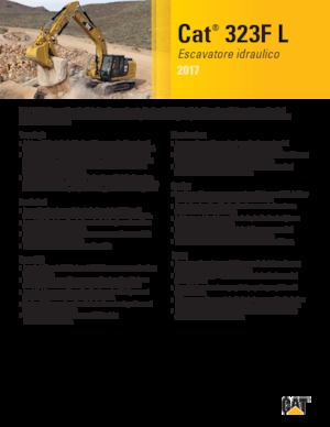 Bageri gusjeničari Caterpillar 323F L