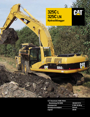 Bageri gusjeničari Caterpillar 325 C LN