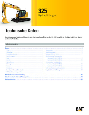 Bageri gusjeničari Caterpillar 325