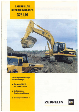 Bageri gusjeničari Caterpillar 325 L N (m)