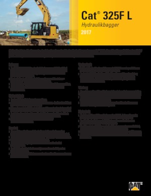 Bageri gusjeničari Caterpillar 325F L