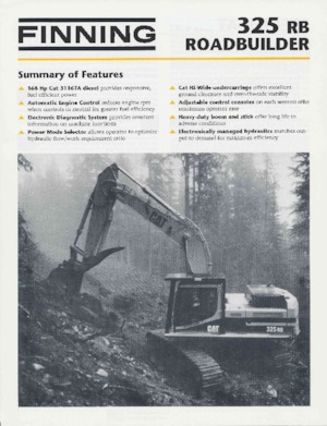 Bageri gusjeničari Caterpillar 325RB