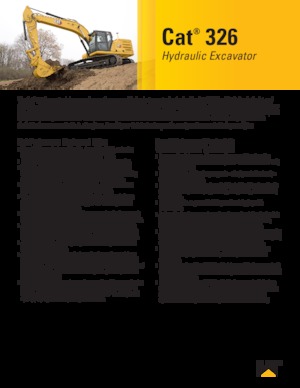 Bageri gusjeničari Caterpillar 326