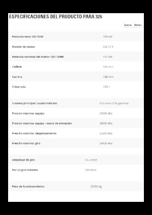 Bageri gusjeničari Caterpillar 326