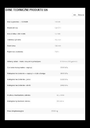 Bageri gusjeničari Caterpillar 326