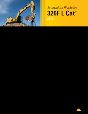 Bageri gusjeničari Caterpillar 326F L