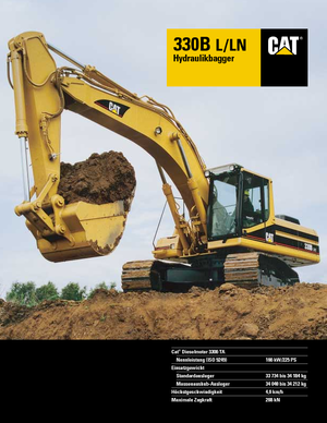 Bageri gusjeničari Caterpillar 330 B LN