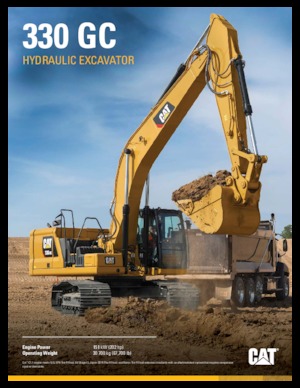 Bageri gusjeničari Caterpillar 330 GC