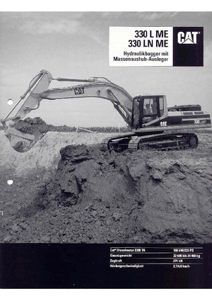 Bageri gusjeničari Caterpillar 330 L N
