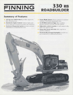 Bageri gusjeničari Caterpillar 330RB