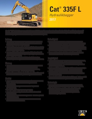 Bageri gusjeničari Caterpillar 335F L