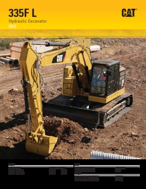 Bageri gusjeničari Caterpillar 335F L