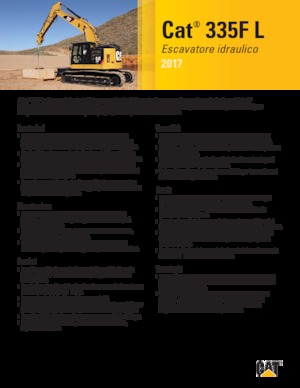 Bageri gusjeničari Caterpillar 335F L