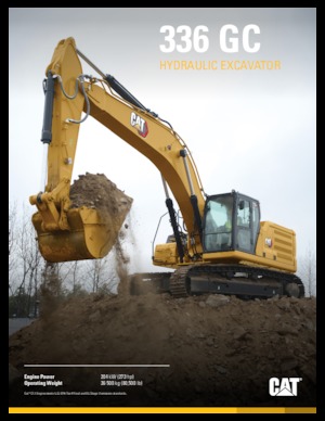 Bageri gusjeničari Caterpillar 336 GC