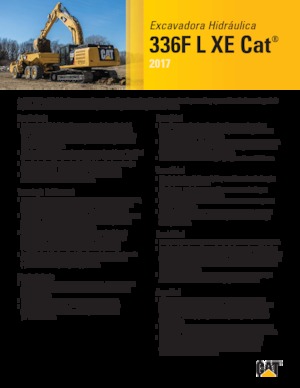 Bageri gusjeničari Caterpillar 336F L XE