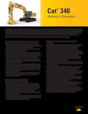 Bageri gusjeničari Caterpillar 340