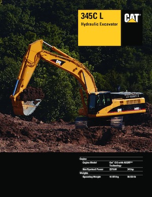 Bageri gusjeničari Caterpillar 345C